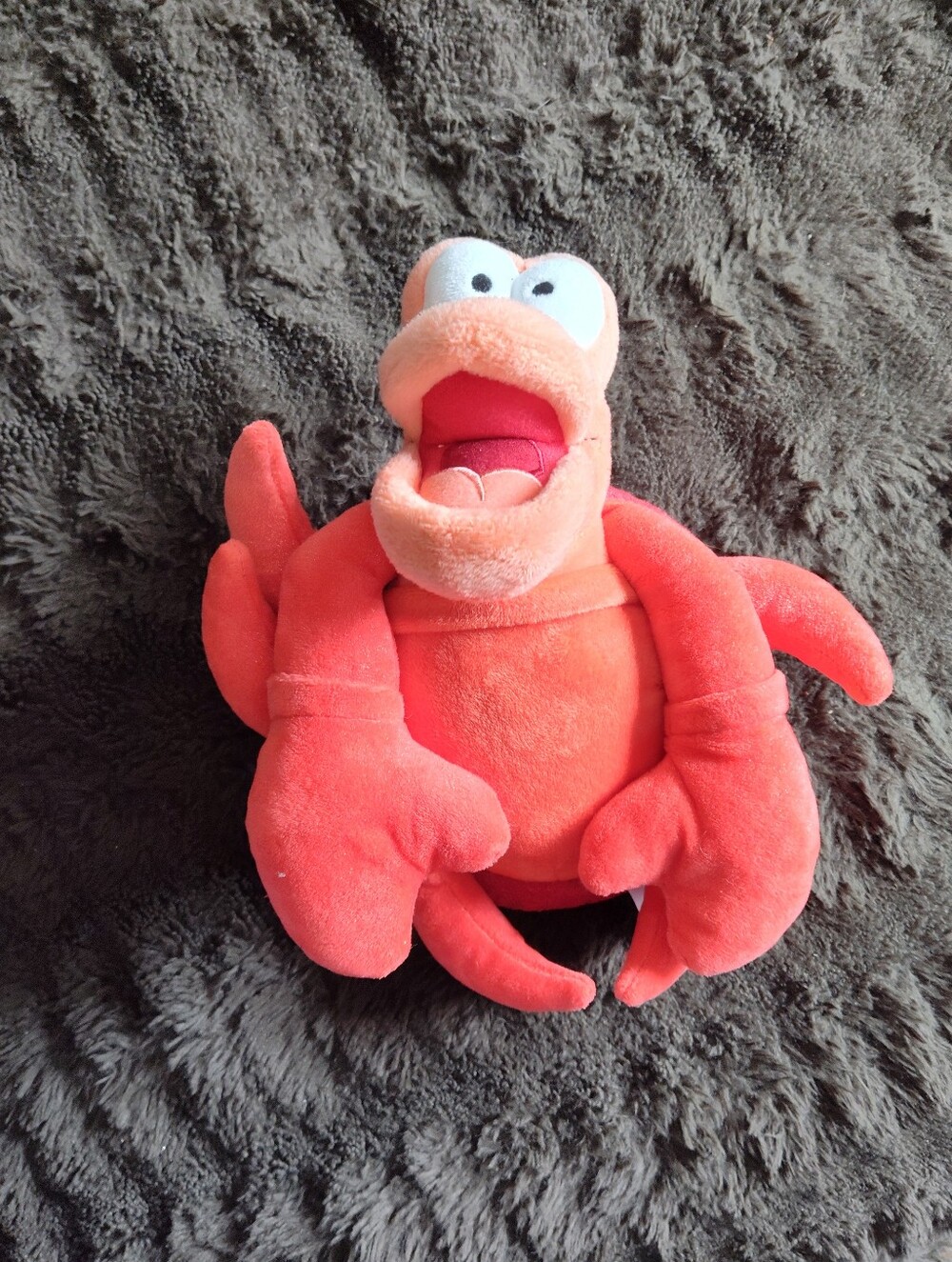 Plush Disney Store Sebastian Crab Stuffed Toy - Kids Plush Sea Creature
